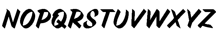 PD Writer Regular Font UPPERCASE