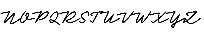 Pd Americano Bold Font UPPERCASE