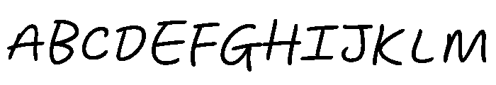 Pd Americano Light Italic Font UPPERCASE