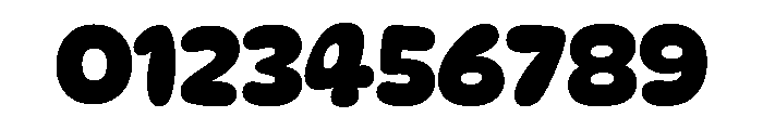 Pd Donut Bold Font OTHER CHARS