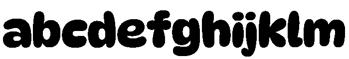 Pd Donut Bold FONT