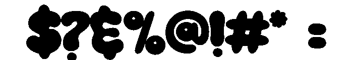 Pd Donut Medium Font OTHER CHARS