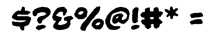 Pd Kakabus Bold Font OTHER CHARS