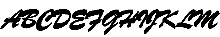 Pd Kakabus Semibold Font UPPERCASE