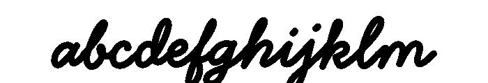 Pd Monolina Brush Extra Bold FONT