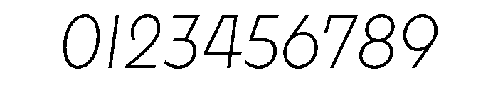 Pd Monolina Light Font OTHER CHARS