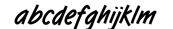 Pd Writer Bold FONT