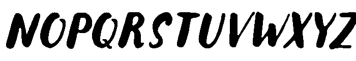 Pd Writer Italic Font UPPERCASE