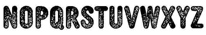 Pepperwood Color Heavy Font UPPERCASE