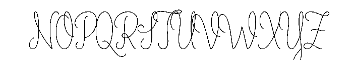 Pepperwood Color Light Font UPPERCASE
