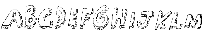 Pepperwood Color Regular Font UPPERCASE