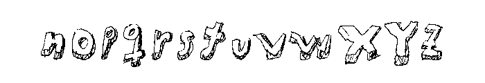 Pepperwood Color Regular Font LOWERCASE