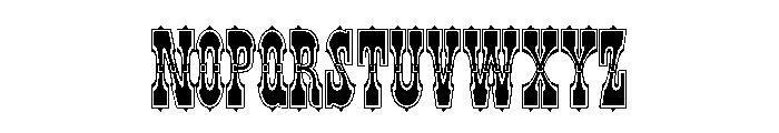 Pepperwood Std Parade Font LOWERCASE
