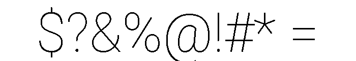 Perec Scripte 2 Extra Light Font OTHER CHARS