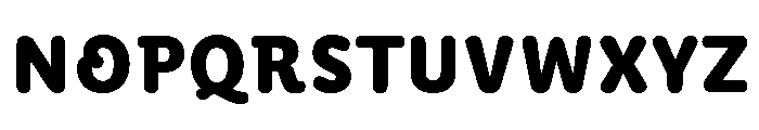 PerecScripte2 Black Font UPPERCASE