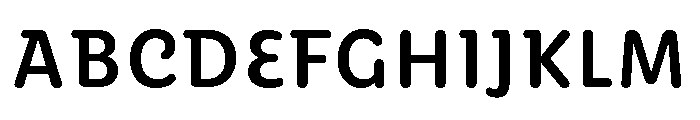 PerecScripte2 Medium Font UPPERCASE