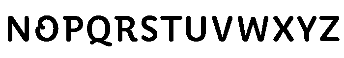 PerecScripte2 Medium Font UPPERCASE
