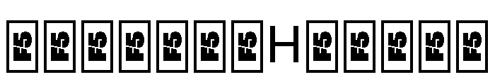 Peridot Tamil Variable Regular Font UPPERCASE