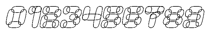 PERFECT CLOUD Italic Font OTHER CHARS