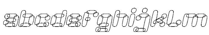 PERFECT CLOUD Italic FONT