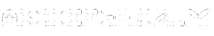 PERFECT CLOUD-Light Font UPPERCASE