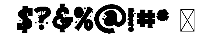 Peaberry Very CF Font OTHER CHARS