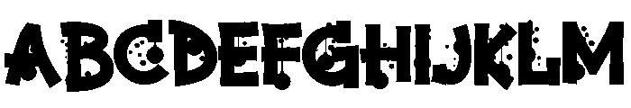 Peaberry Very CF Font UPPERCASE