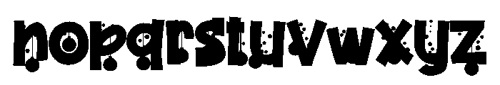 Peaberry Very CF Font LOWERCASE