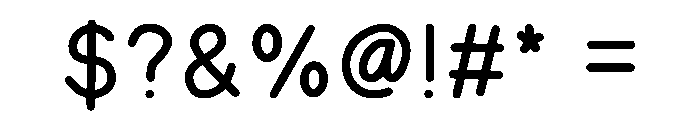Peace Earth Font OTHER CHARS