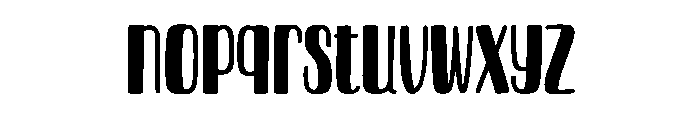 Peaceful Glow Font LOWERCASE