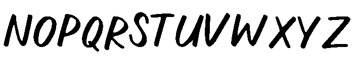 Peacepath Font UPPERCASE