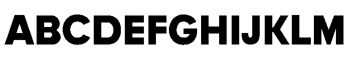 Peach Club Sans Bold Font UPPERCASE