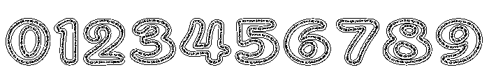 PeachCoralMosaic Font OTHER CHARS