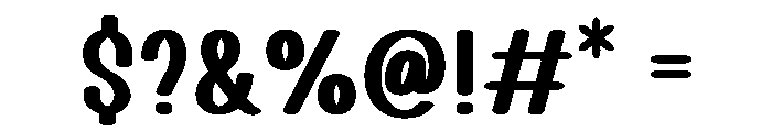 PeachWrite Font OTHER CHARS