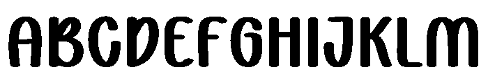 PeachWrite Font UPPERCASE