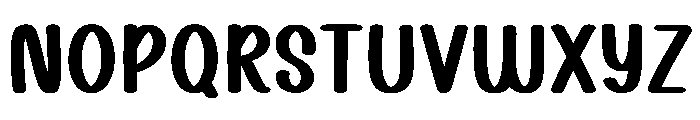 PeachWrite Font UPPERCASE