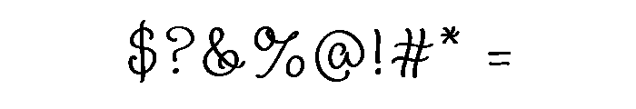 Peachette Bold Font OTHER CHARS