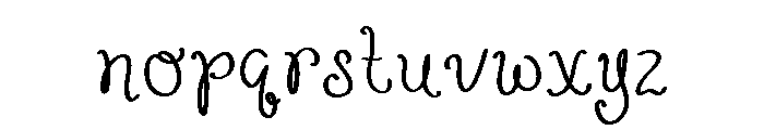 Peachette Bold Font LOWERCASE
