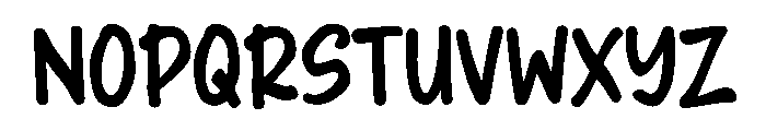 Peachora Font UPPERCASE