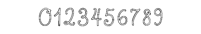Peachy Peach Regular Font OTHER CHARS