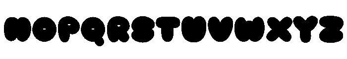 Peachy Soda Outline Shadow Shi Font UPPERCASE