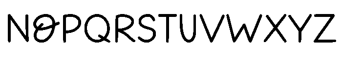 Peachy Twist Font UPPERCASE
