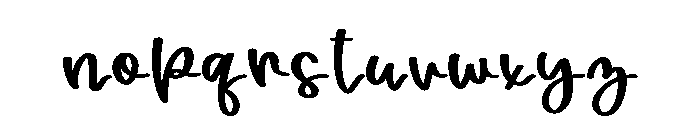 PeachyLines Font LOWERCASE