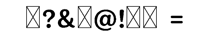 PeachyPeachBold Regular Font OTHER CHARS
