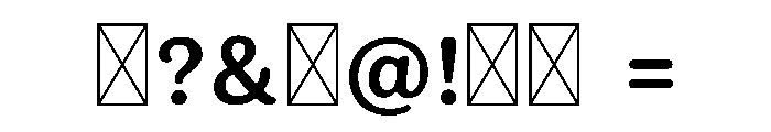 PeachyPeachBold Font OTHER CHARS