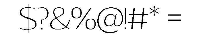Peachymoth Thin Font OTHER CHARS