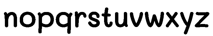 PeakJournal Font LOWERCASE