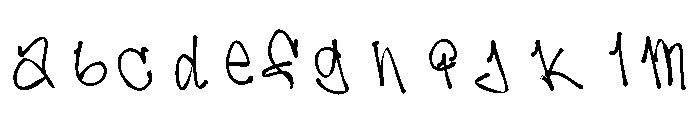 Peanut Scribbler Medium FONT
