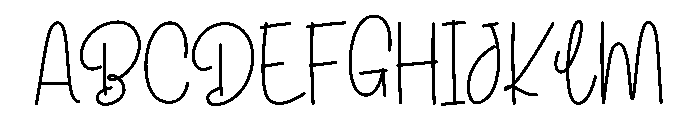 Peaople  Pleasure Font UPPERCASE
