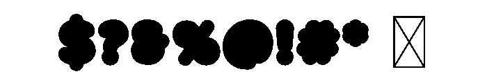 Pear CF Font OTHER CHARS